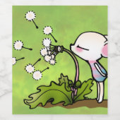 Dandelion吹上のマウス ワインラベル (シングルラベル)