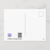 Dandelion種子クローズアップDIYポストカード シーズンポストカード (裏面)