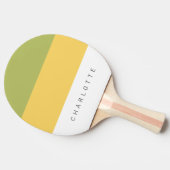 Dandelion モダン3トーン(名前あり) 卓球ラケット (横)