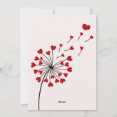 Dandelion  All You Need Is Love Valentines Day  シーズンカード (裏面)