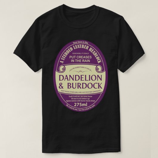 Dandelion &amp; Burdock Essential Tシャツ (デザイン正面)