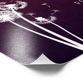 Dandelion Art – 言葉を上げる フォトプリント (角)