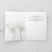 Dandelion Birthday Card カード (内部)