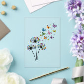 Dandelion butterfly flow アクリル招待状 (インサイチュ (ウェディング))