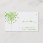 Dandelion card 名刺 (正面)