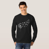 Dandelion Cat  Cat fans Flower Power Dandelions Tシャツ (正面フル)