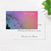 Dandelion clocksマクロサンキューカード (デスク)