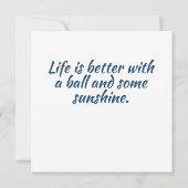 Dandelion Days カード (裏面)