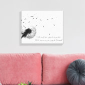 Dandelion Inspiration Canvas Print キャンバスプリント (インサイチュ (リビング))