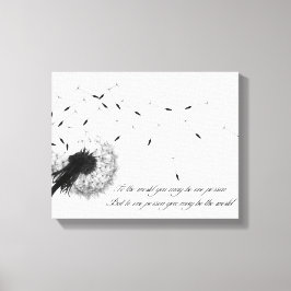 Dandelion Inspiration Canvas Print キャンバスプリント