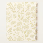 Dandelion Meadow Golden Wheat - Neutral プランナー手帳 (裏面)