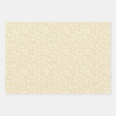 Dandelion Meadow Neutral - Golden Wheat ラッピングペーパーシート (正面)