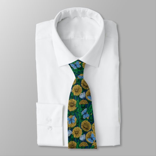 Dandelion medow neck tie ネクタイ (タイ)