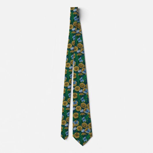 Dandelion medow neck tie ネクタイ (裏面)