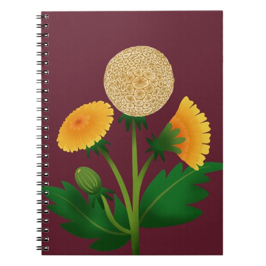 Dandelion Notebook ノートブック (正面)