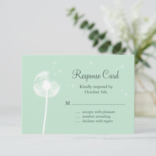 Dandelion on Mint RSVP (スタンド正面)