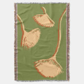 Dandelion Pop スローブランケット (正面縦)