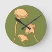 Dandelion Pop ラウンド壁時計 (正面)