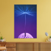 Dandelion Seedマクロ写真オンキャンバス キャンバスプリント (インサイチュ (リビング))