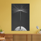 Dandelion Seed Photo on Canvas キャンバスプリント (インサイチュ (リビング))