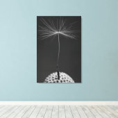 Dandelion Seed Photo on Canvas キャンバスプリント (インサイチュ (ウッドフロア))