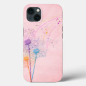 Dandelion Seeds and Music Notes Case-Mate iPhoneケース (裏面)