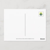 Dandelion Seeds Embrace Sensual Nature ポストカード (裏面)