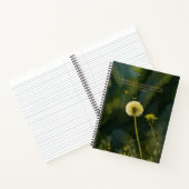 Dandelion Wildflower Weed Goethe LifeQuote Journal ノートブック (内部)