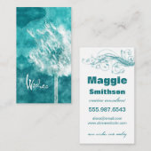 Dandelion Wishesクリエイティブコンサルタントの名刺 アドバイスカード (正面/裏面)