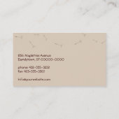 Dandelion Wishes名刺 アドバイスカード (裏面)