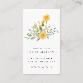 Dandelion Wishes | 春の野花 名刺