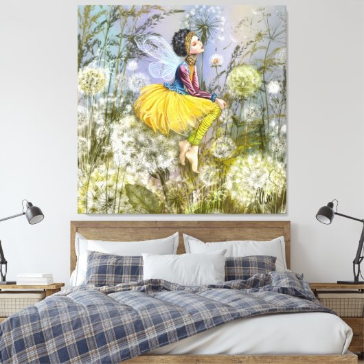 Dandelions Fantasy Canvas Print キャンバスプリント (インサイチュ (寝室))