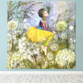 Dandelions Fantasy Canvas Print キャンバスプリント (インサイチュ (ウッドフロア))