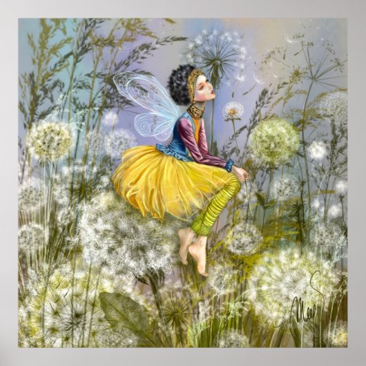 Dandelions Fantasy Poster ポスター (正面)