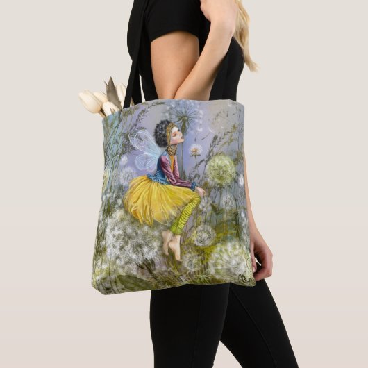 Dandelions Fantasy Tote Bags トートバッグ (クローズアップ)