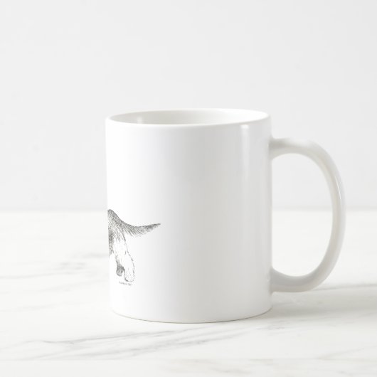 Dandie Dinmontテリア コーヒーマグカップ (右)