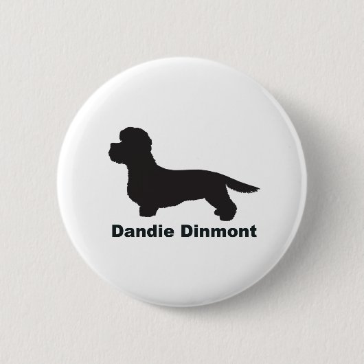 Dandie Dinmont 缶バッジ (正面)