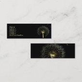 Dandilionのプロフィールカード スキニー名刺 (正面/裏面)