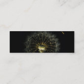 Dandilionのプロフィールカード スキニー名刺 (裏面)