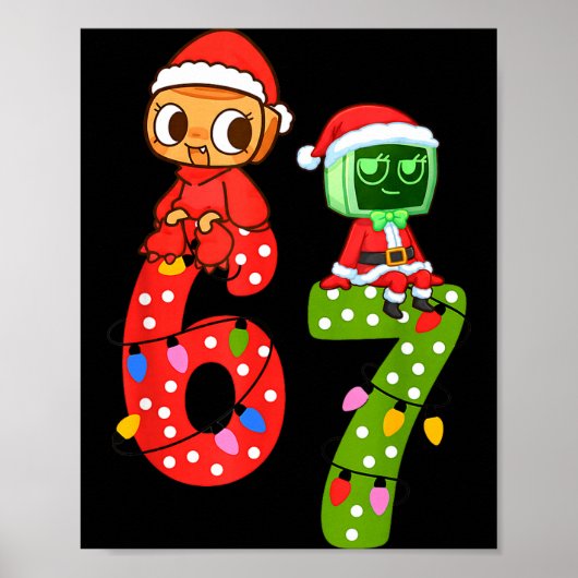 Dandy Bruh 67 Days Meme Humor 6 7 Shelly World Six ポスター (正面)