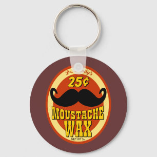 dandy's Moustache Wax先生の キーホルダー