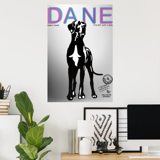 Dane ポスター (ホームオフィス)