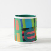 Danebodのカラフルの上敷 マグカップ (中央)