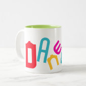 Danebodの混乱 ツートーンマグカップ (正面左)