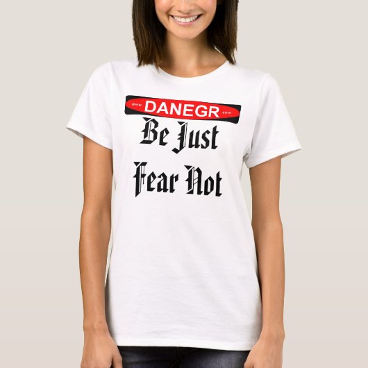 danegrのロゴのワイシャツ tシャツ (正面)