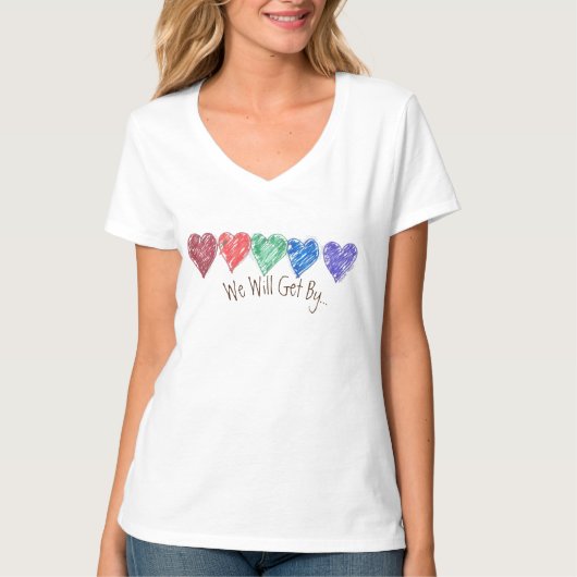 DanFam 2020 NYEZoom T-Shirt – 女性用 Tシャツ (正面)