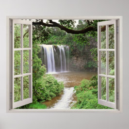 Dangar falls,Australia ポスター