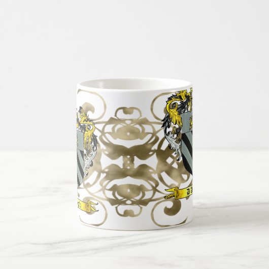 D'Angeloの紋章付き外衣 モーフィングマグカップ (中央)