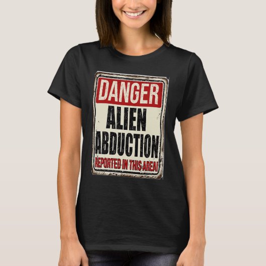 Danger Aliens Graphic Tシャツ (正面)