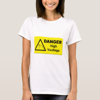 Danger High Vaultage Pole Vault Stick-With-Sport Tシャツ